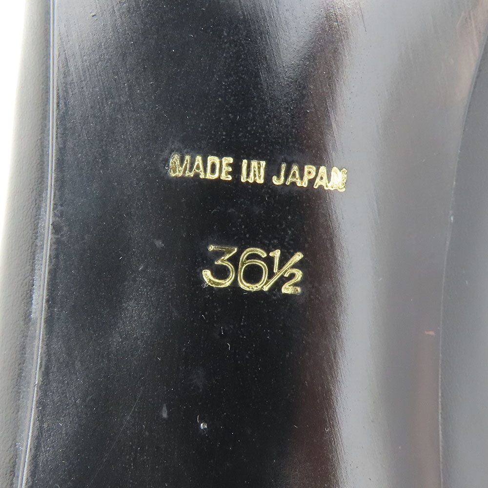 GIVENCHY pumps leather black Women 36 1/2 Used Authentic