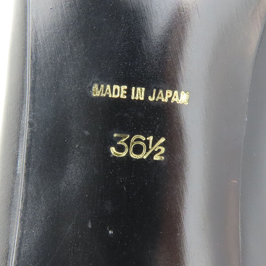 GIVENCHY pumps leather black Women 36 1/2 Used Authentic