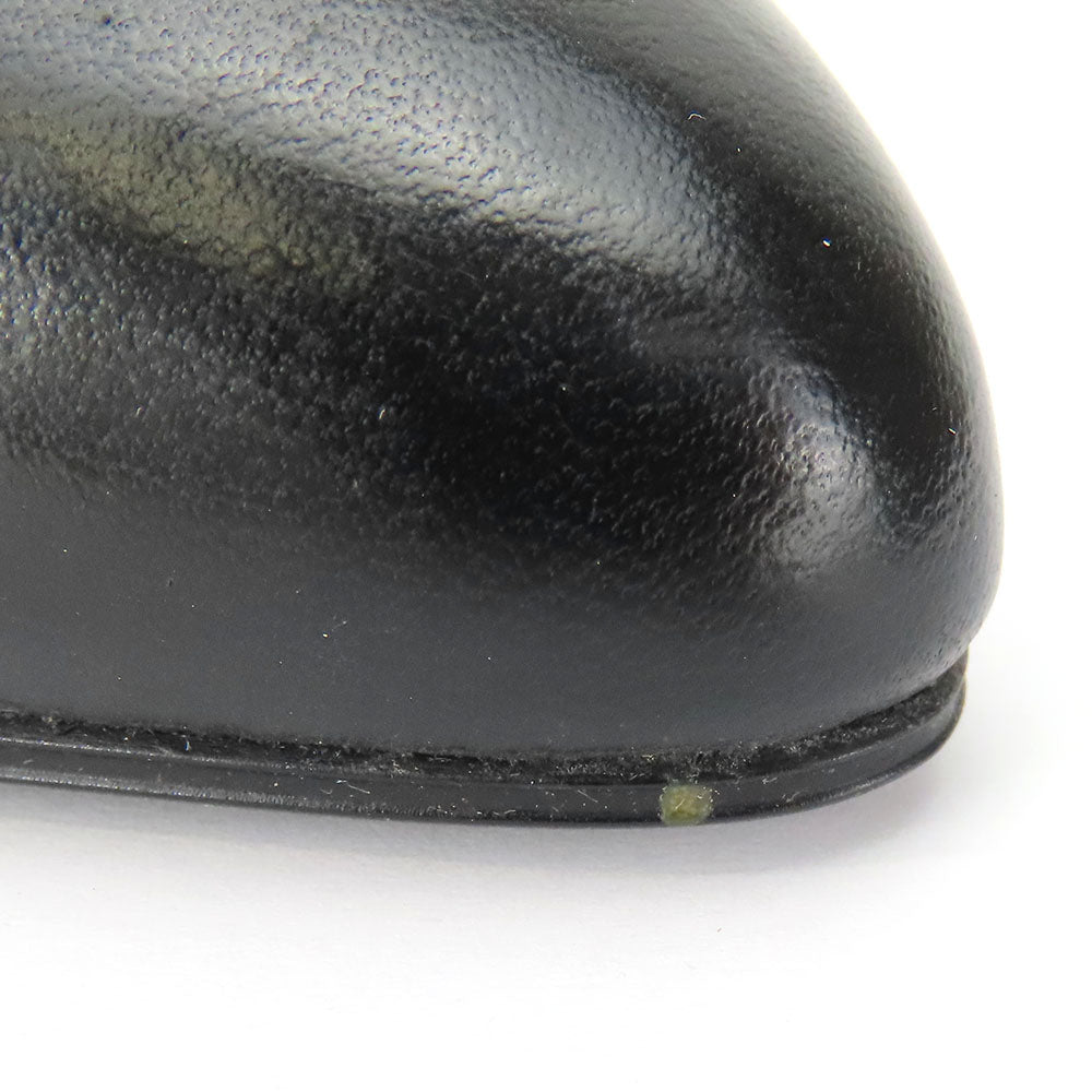 GIVENCHY pumps leather black Women 36 1/2 Used Authentic