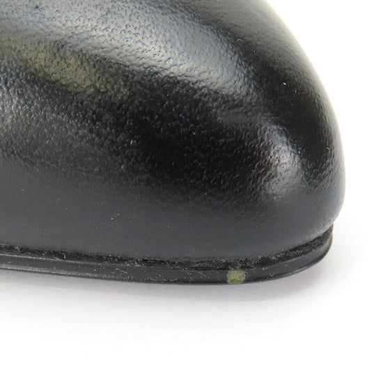 GIVENCHY pumps leather black Women 36 1/2 Used Authentic