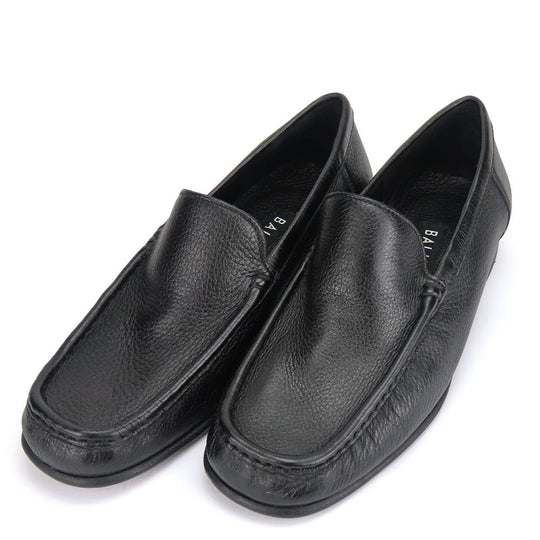 BALLY loafers leather black Women 7 F(EU) Used Authentic