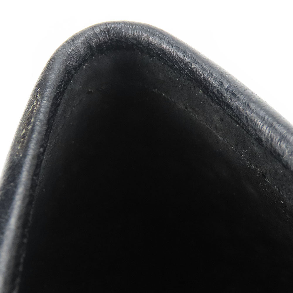 BALLY loafers leather black Women 7 F(EU) Used Authentic