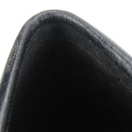 BALLY loafers leather black Women 7 F(EU) Used Authentic