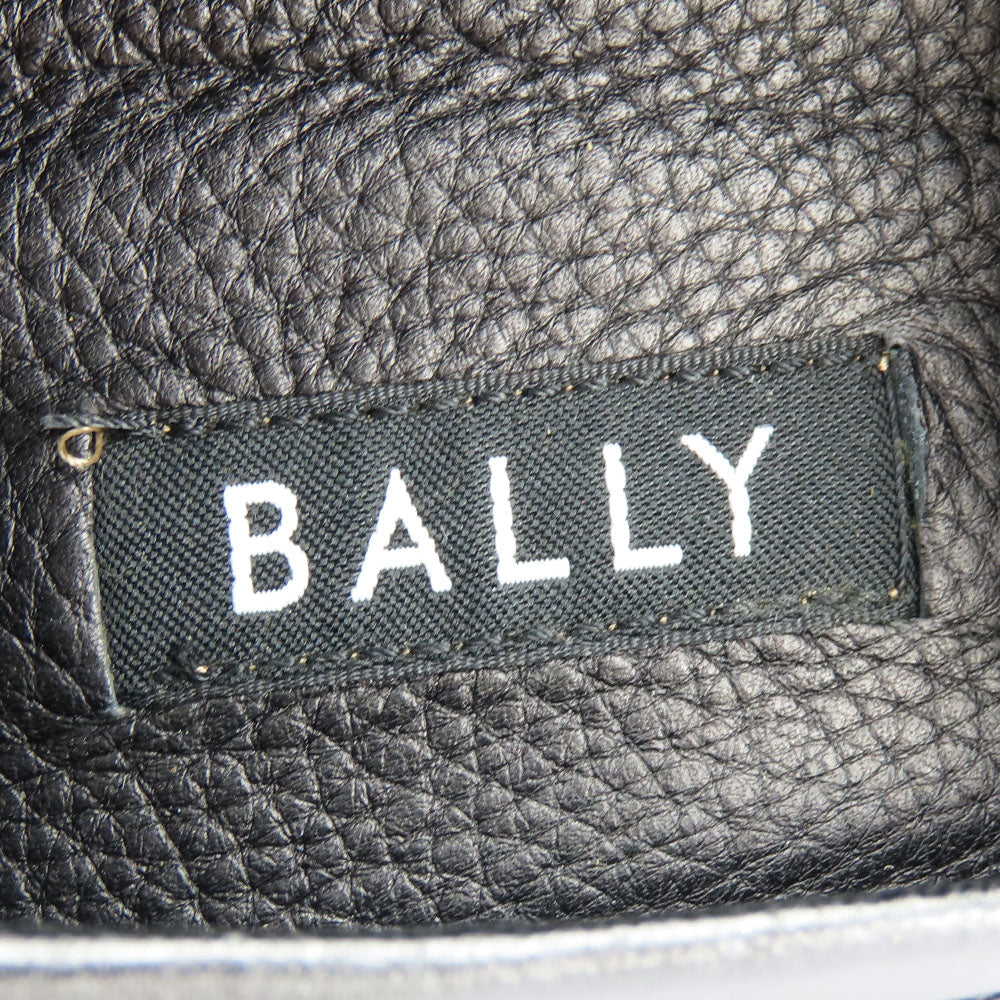 BALLY loafers leather black Women 7 F(EU) Used Authentic