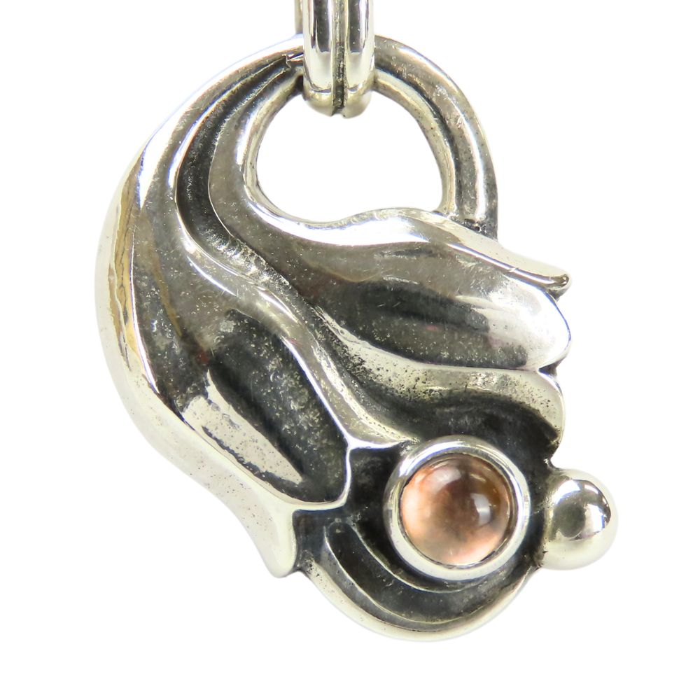 Georg Jensen Necklace Silver925, Quartz Silver Women(Unisex) Used Authentic