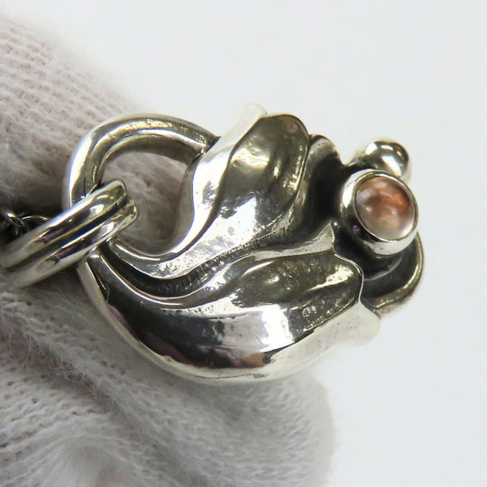 Georg Jensen Necklace Silver925, Quartz Silver Women(Unisex) Used Authentic