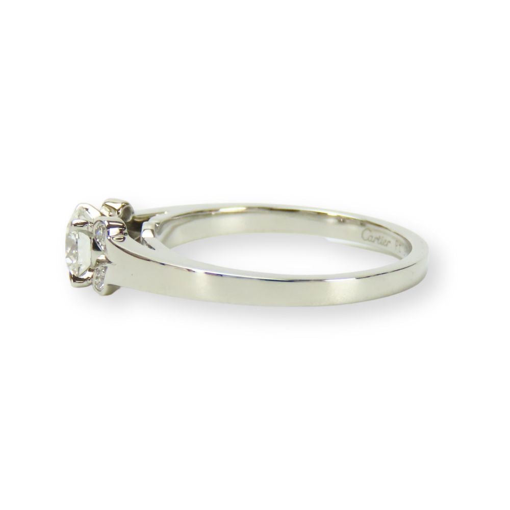 CARTIER Ring Pt950Platinum, Diamond Platinum Ballerina ring Women Used Authentic