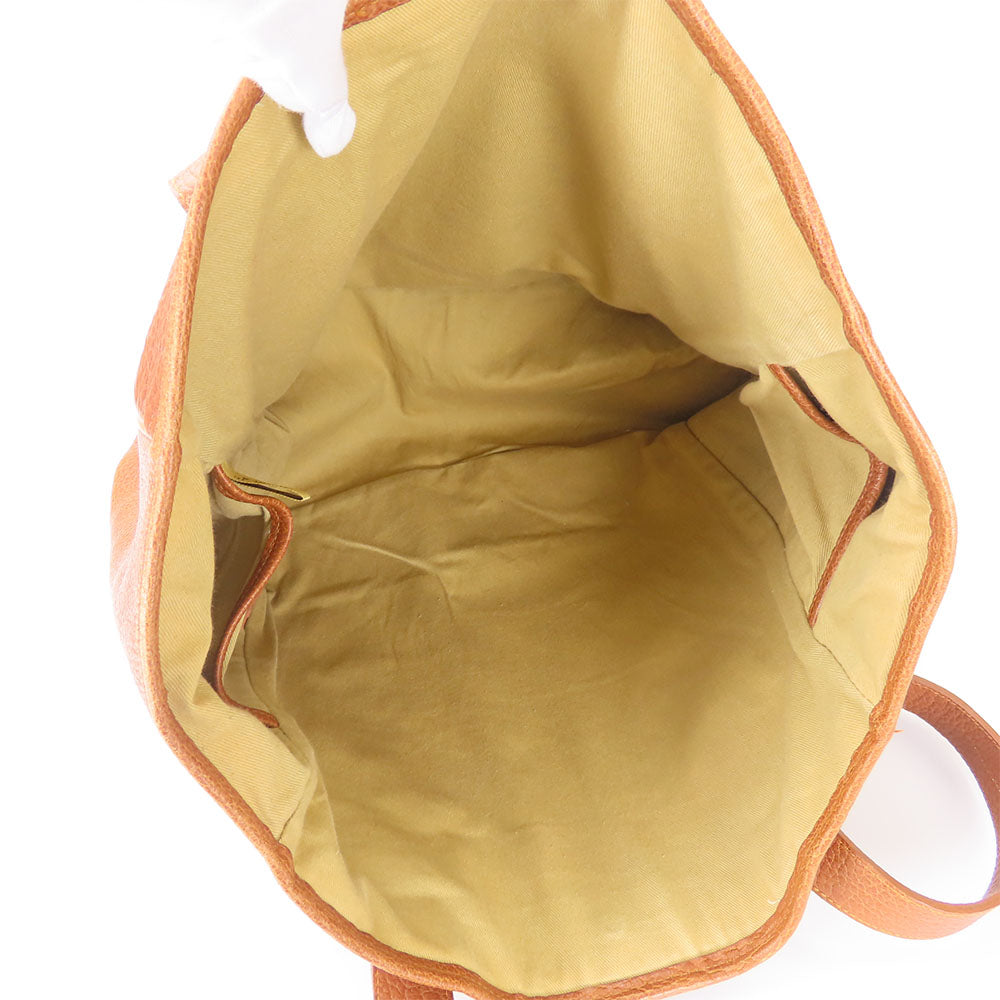 POLO RALPH LAUREN Tote Bag leather Brown unisex(Unisex) Used Authentic