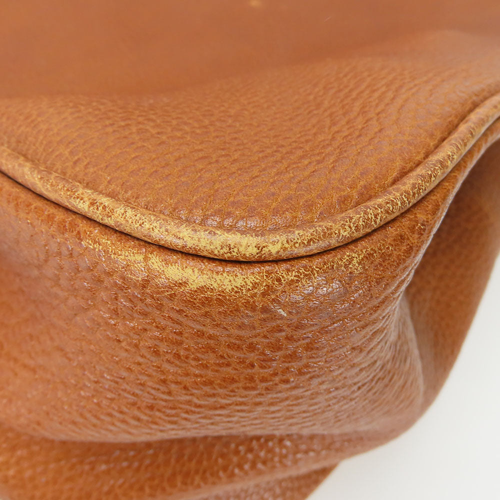 POLO RALPH LAUREN Tote Bag leather Brown unisex(Unisex) Used Authentic