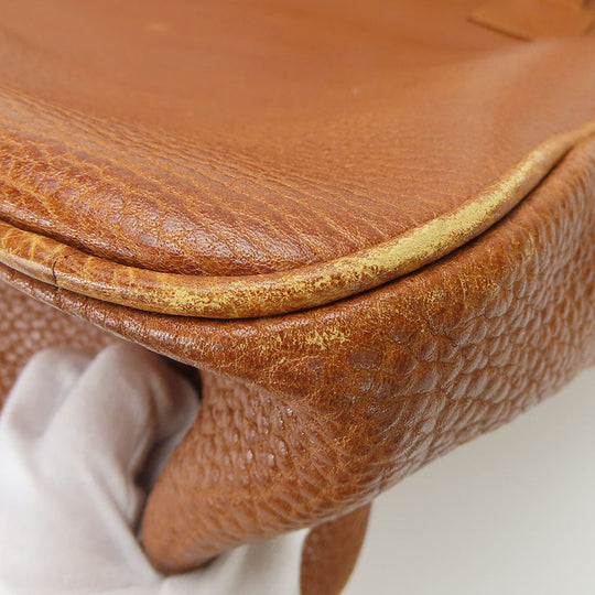 POLO RALPH LAUREN Tote Bag leather Brown unisex(Unisex) Used Authentic