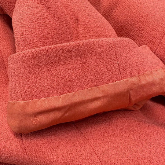 CHANEL No color jacket C-TK-5914 wool pink COCO Mark 36