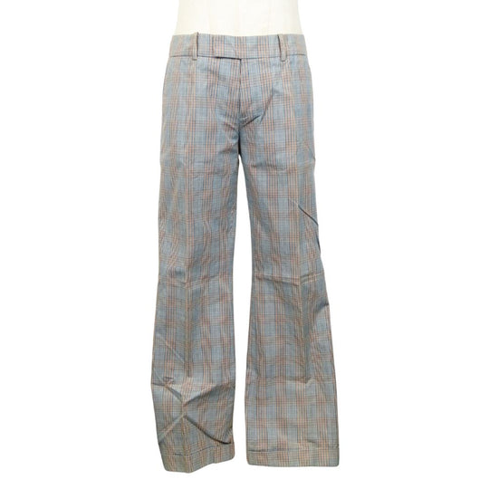 Vivienne Westwood Red Label Pants cotton Blue gray type Straight pants Women Used Authentic
