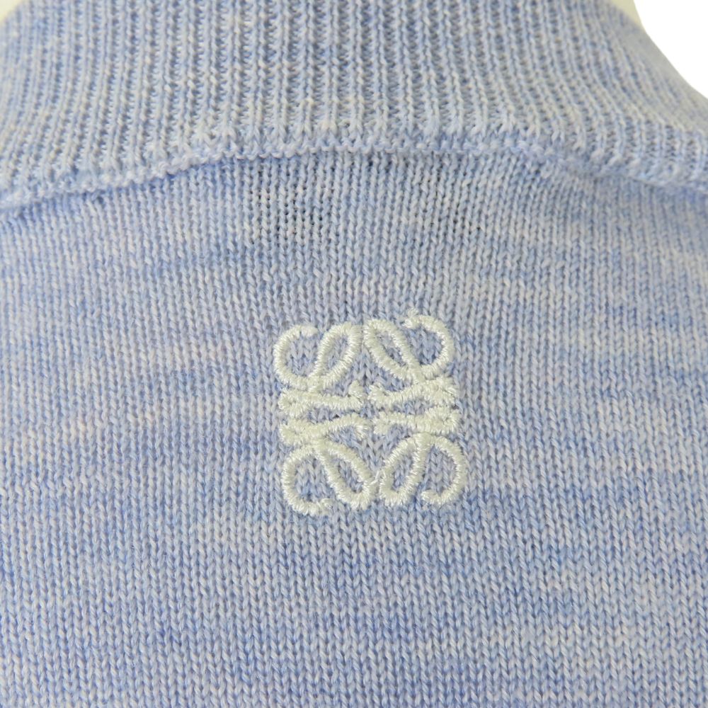 LOEWE cardigan wool Ivory Women XS Used Authentic