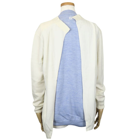 LOEWE cardigan wool Ivory Women XS Used Authentic