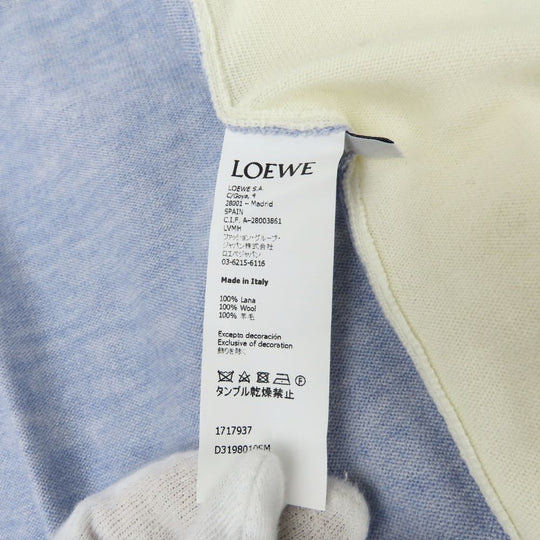 LOEWE cardigan wool Ivory Women XS Used Authentic
