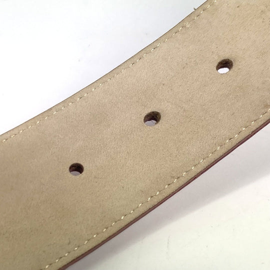 BVLGARI belt leather pink Bvlgari Bvlgari logo Women 105 Used Authentic