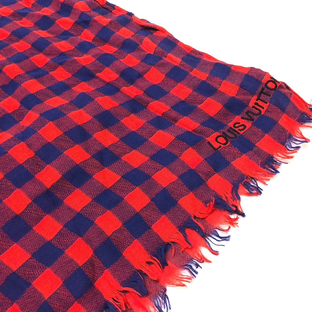 LOUIS VUITTON Stall MP0894 cotton Red Etoile Masai unisex(Unisex) Used Authentic