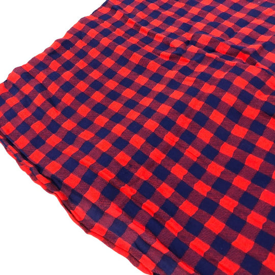 LOUIS VUITTON Stall MP0894 cotton Red Etoile Masai unisex(Unisex) Used Authentic