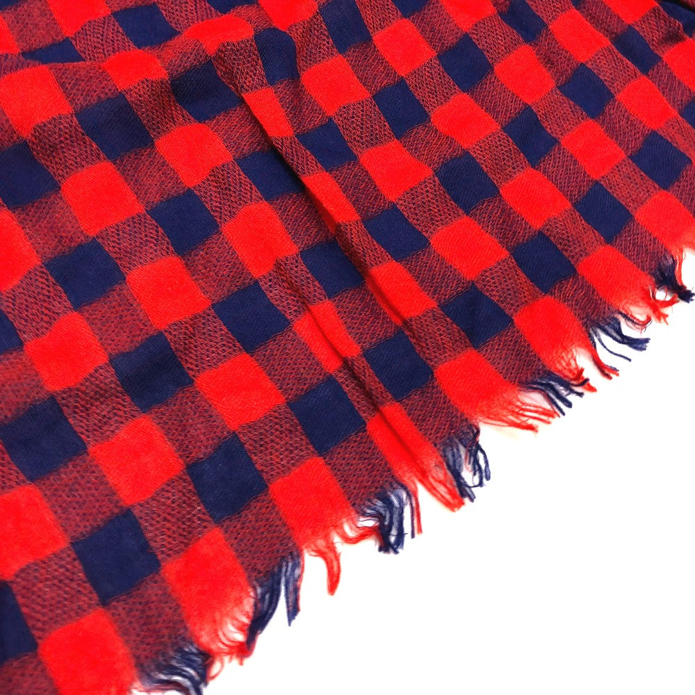 LOUIS VUITTON Stall MP0894 cotton Red Etoile Masai unisex(Unisex) Used Authentic