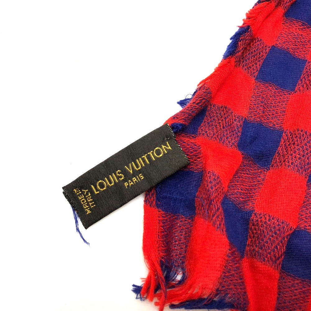 LOUIS VUITTON Stall MP0894 cotton Red Etoile Masai unisex(Unisex) Used Authentic