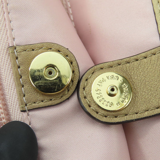 COACH Tote Bag 17096 leather beige Women Used Authentic