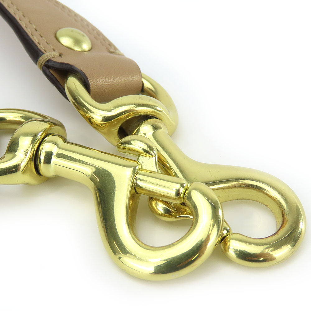 COACH Tote Bag 17096 leather beige Women Used Authentic