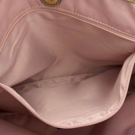 COACH Tote Bag 17096 leather beige Women Used Authentic