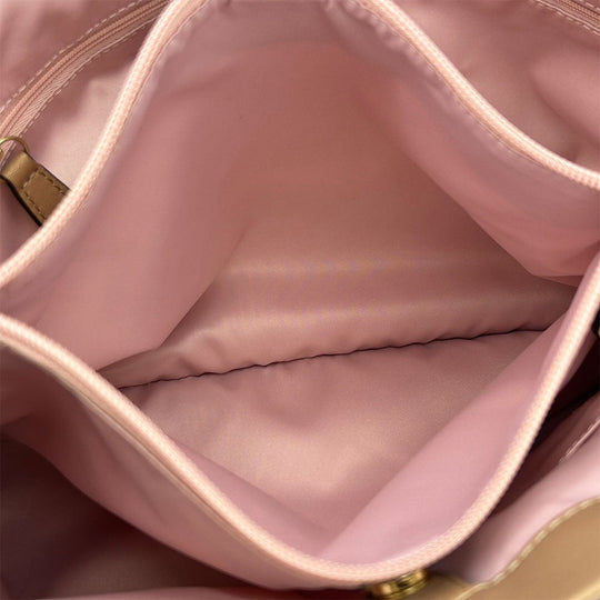 COACH Tote Bag 17096 leather beige Women Used Authentic