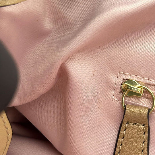 COACH Tote Bag 17096 leather beige Women Used Authentic