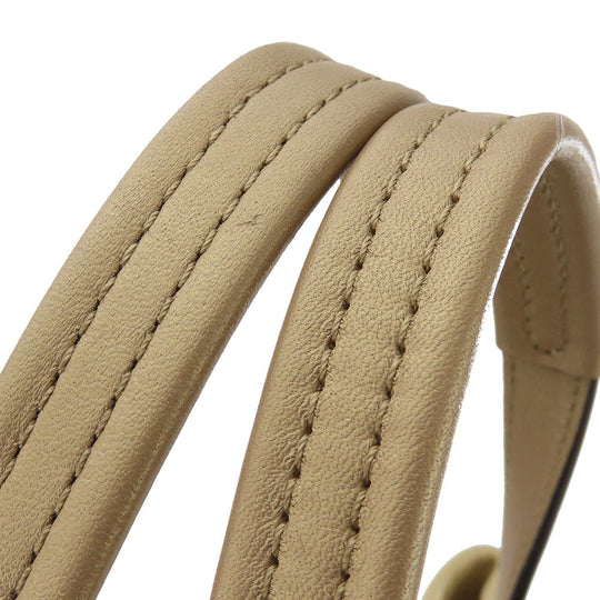 COACH Tote Bag 17096 leather beige Women Used Authentic