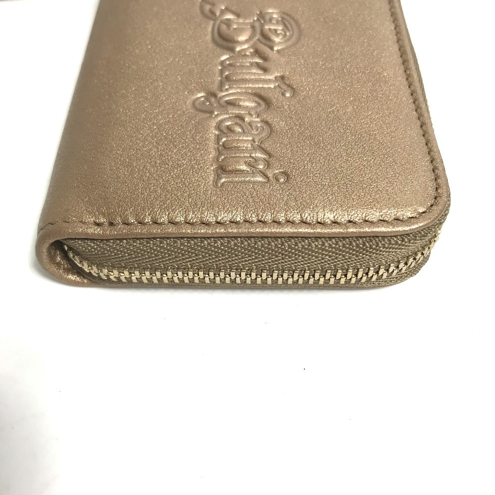 BVLGARI Coin case leather gold S.Bulgari Bvlgari mens(Unisex) Used Authentic