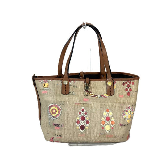 BVLGARI Tote Bag Leather / PVC multicolor Shoulder Bag JewelryPattern Women Used Authentic