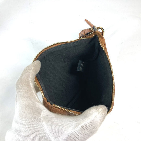 BVLGARI Tote Bag Leather / PVC multicolor Shoulder Bag JewelryPattern Women Used Authentic