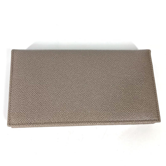 BVLGARI Long Wallet Purse 30399 leather gray Long wallet Bulgari Bulgari mens Used Authentic