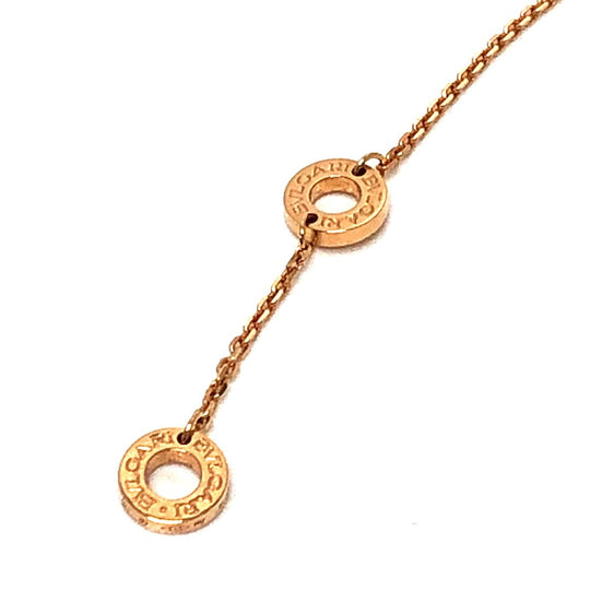 BVLGARI Necklace 359986 18K Pink Gold gold K18PG Diva Dream Necklace 1P Diamond