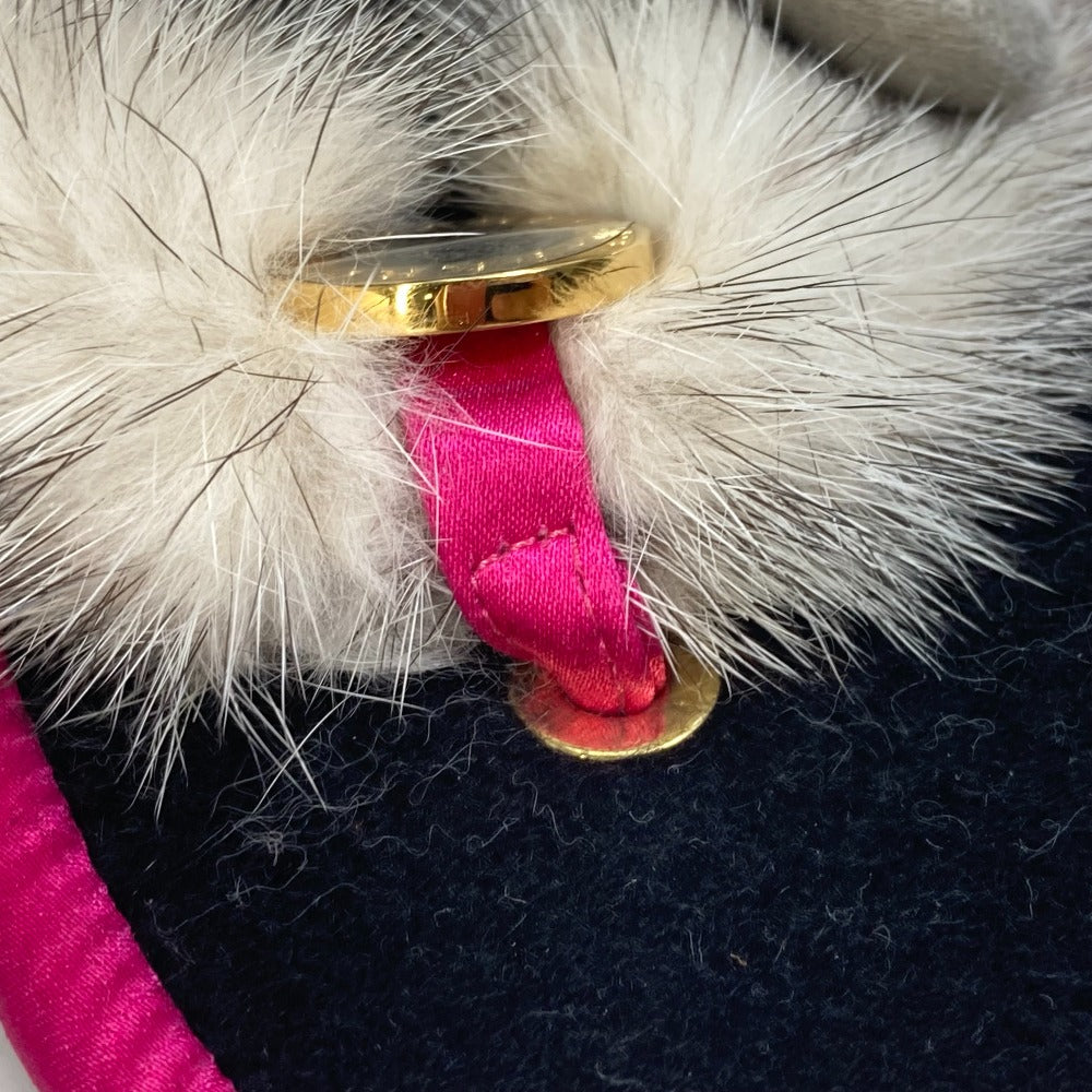 BVLGARI Sandals Fur, Rubber pink Bulgari Bulgari Women 36 Used Authentic