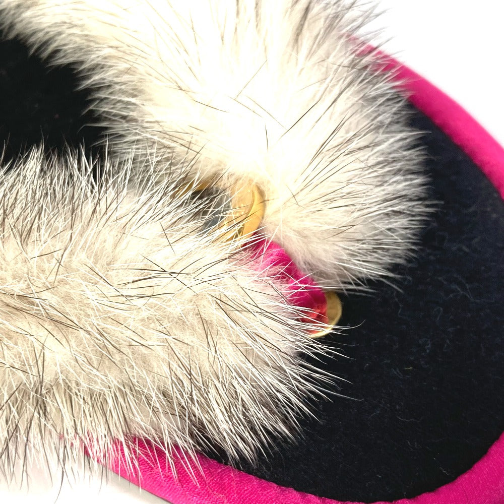 BVLGARI Sandals Fur, Rubber pink Bulgari Bulgari Women 36 Used Authentic