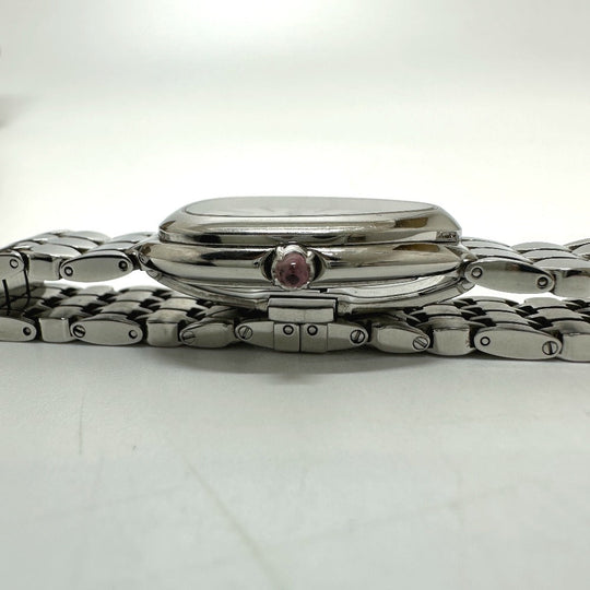 BVLGARI Watches Quartz SP33WSS Stainless Steel Silver Serpenti Seduttori white dial Women Used Authentic