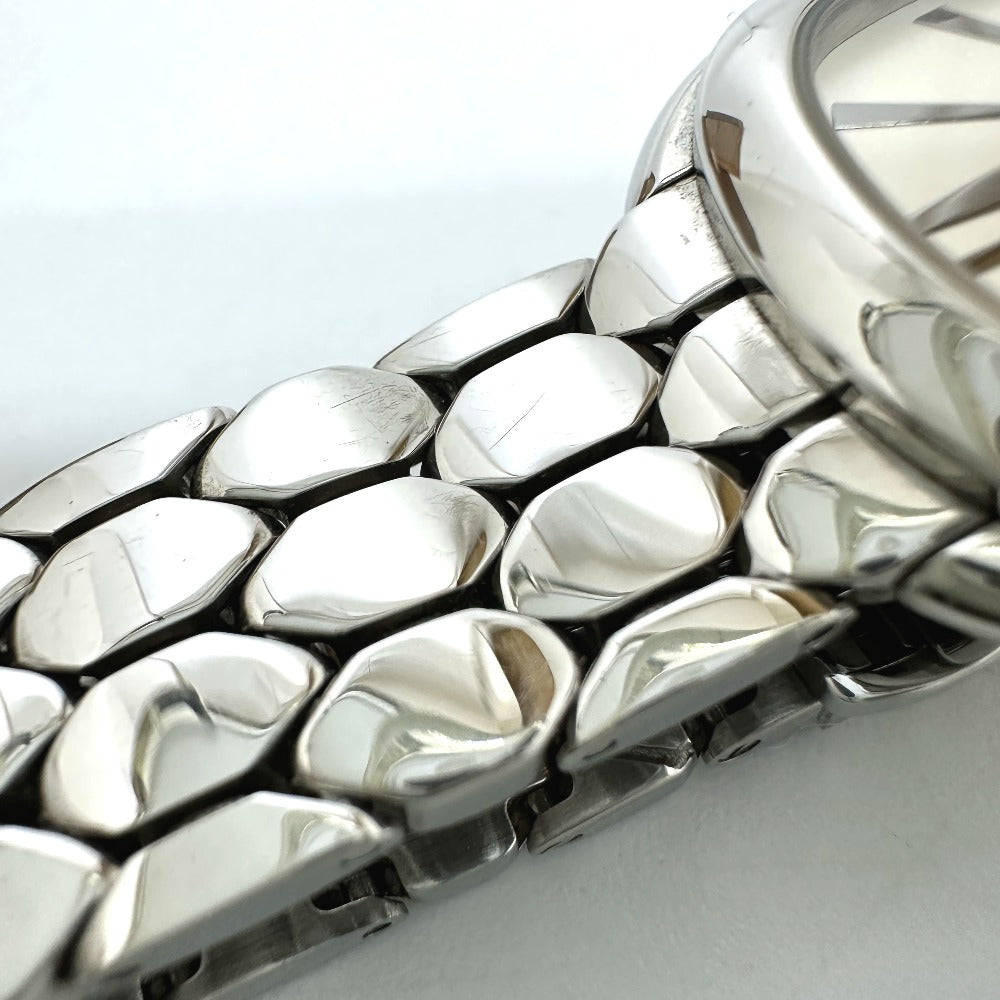 BVLGARI Watches Quartz SP33WSS Stainless Steel Silver Serpenti Seduttori white dial Women Used Authentic