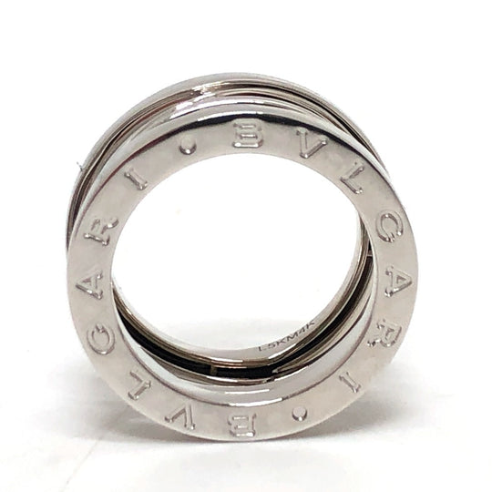 BVLGARI Ring K18WG Silver B-Zero1 Legend Ring Women 51 Used Authentic