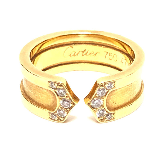 CARTIER Ring 18K Yellow Gold gold 18K Yellow Gold 2C Women 47 Used Authentic