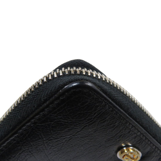 GUCCI Coin case 581530 Calfskin black Interlocking G