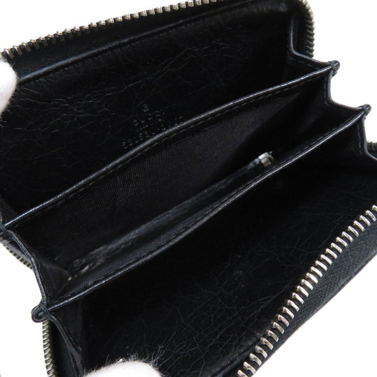 GUCCI Coin case 581530 Calfskin black Interlocking G