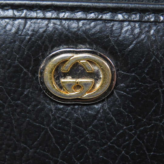 GUCCI Coin case 581530 Calfskin black Interlocking G