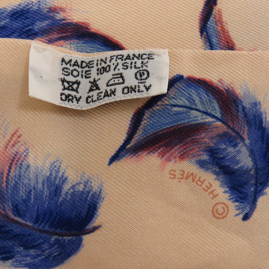 HERMES scarf silk pink Twilly Women Used Authentic