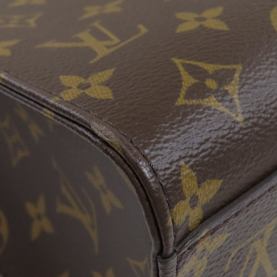 LOUIS VUITTON Tote Bag M45848 Monogram canvas Brown Sac Plat PM Monogram