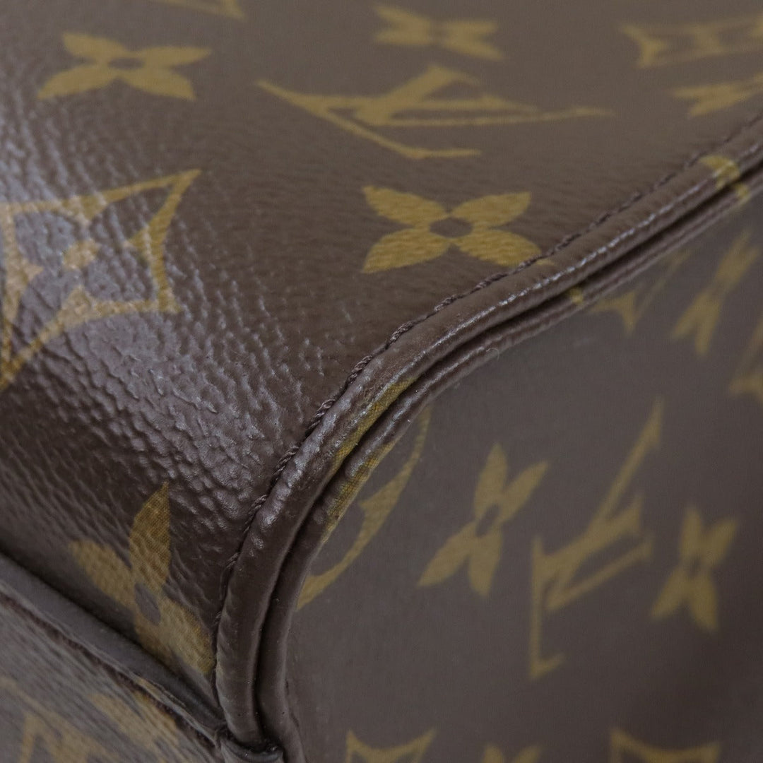 LOUIS VUITTON Tote Bag M45848 Monogram canvas Brown Sac Plat PM Monogram