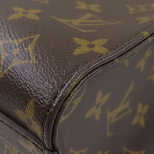 LOUIS VUITTON Tote Bag M45848 Monogram canvas Brown Sac Plat PM Monogram