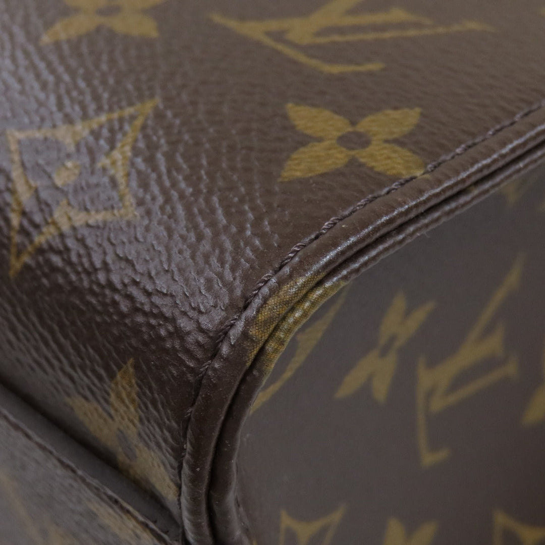 LOUIS VUITTON Tote Bag M45848 Monogram canvas Brown Sac Plat PM Monogram