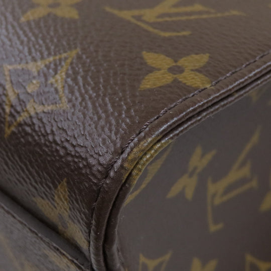 LOUIS VUITTON Tote Bag M45848 Monogram canvas Brown Sac Plat PM Monogram